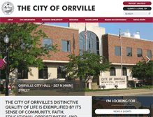 Tablet Screenshot of orrville.com